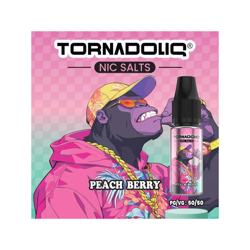 Peach Berry 10ml - Tornadoliq - Poster