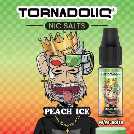 Peach Ice 10ml - Tornadoliq - Poster