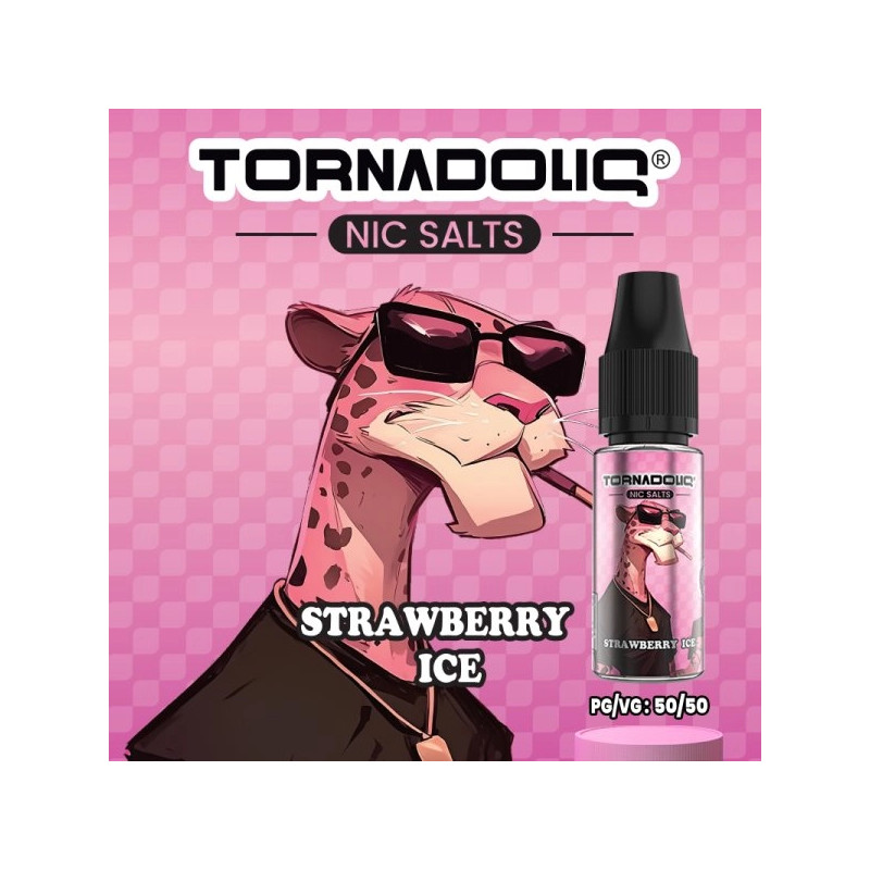 Strawberry Ice 10ml - Tornadoliq - Poster