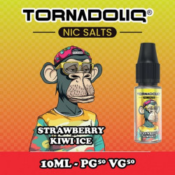 Strawberry Kiwi 10ml - Tornadoliq - Poster