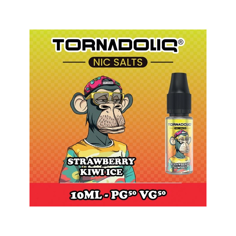 Strawberry Kiwi 10ml - Tornadoliq - Poster