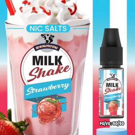 Strawberry Milkshake 10ml - Tornadoliq - Poster