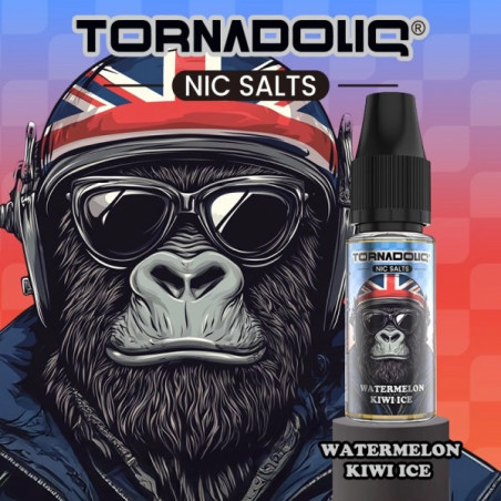 Watermelon Kiwi Ice 10ml - Tornadoliq - Poster