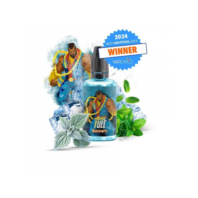 Concentré Barrako 30mL - Fighter Fuel - Menthe Glaciale DIY
