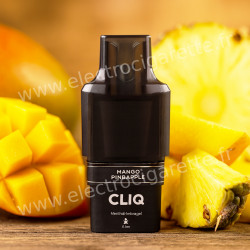 Mangue Ananas - 1 x Cartouche Pré-Remplie Cliq 2ml+10ml 20mg - AVM