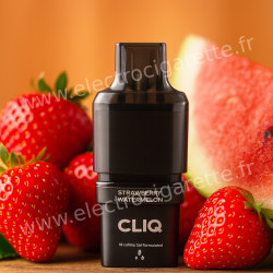Fraise Pastèque - 1 x Cartouche Pré-Remplie Cliq 2ml+10ml 20mg - AVM