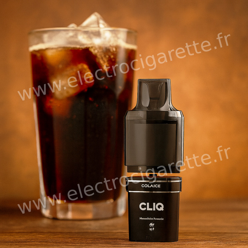 Cola Glacé - 1 x Cartouche Pré-Remplie Cliq 2ml+10ml 20mg - AVM