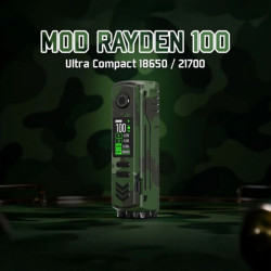BD Vape - Mod Rayden 100 V2 Military Camo - Poster