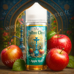 Apple Roll - Pomme Fraîche et Croquante - Sultan Cloud - Le French Liquide