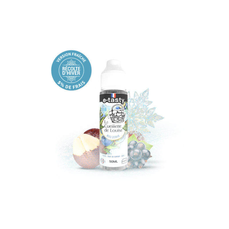 Bleu d'envie - Hiver - La Cueillette de Louise - e-Tasty - 50ml