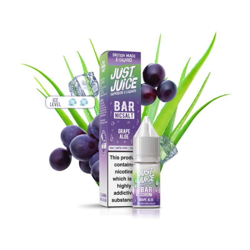 Raisin Aloe Vera - Nic Salt - Bar NicSalt - Just Juice - 10mL