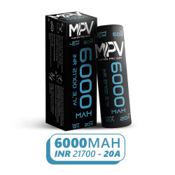 Accus MPV - 6000 mAh - INR 21700 - 20a - MG Vape