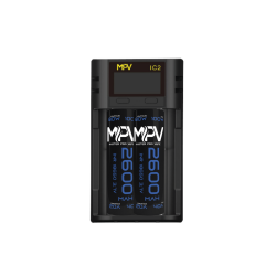 iC2 - Chargeur MPV - MG Vape - Possibilité de charger jusqu'à 2 accus en même temps