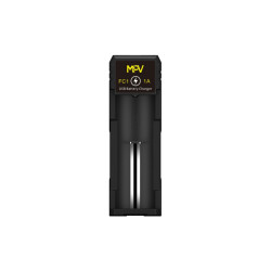 FC1 - Chargeur Rapide 1A - MPV - MG Vape - Permet de recharger 1 accu rapidement avec un ampérage de 1A