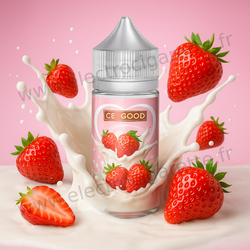 El Crema Fragola - Arôme Concentré DiY 30ml - CE?GOOD - Gourmandise à l'État Pur