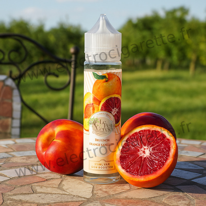 Brugnon Orange Sanguine - Le petit Verger - Savourea - ZHC 50ml