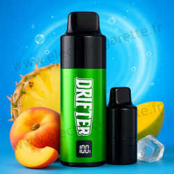 Ananas Pêche Mangue - Kit ou Pod Drifter Bar 6000 10 2ml 20mg - Drifter