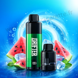 Pastèque Glacée - Kit ou Pod Drifter Bar 6000 10 2ml 20mg - Drifter