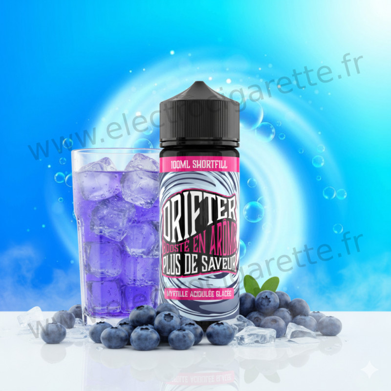 Myrtille Acidulée Glacée - Drifter Dessert - 100ml