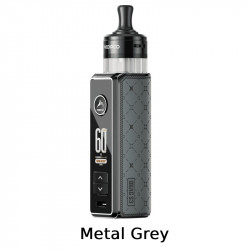 Kit Drag S3 Pod - Voopoo - Metal Grey - Gris metal