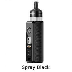 Kit Drag S3 Pod - Voopoo - Spray Black - Noir