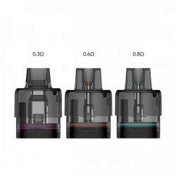Pack 2 x Cartouches Typhos 0.3/0.6/0.8? 6ml - Uwell - Informations sur les valeur Ohm