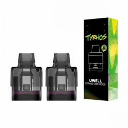 Pack 2 x Cartouches Typhos 0.3/0.6/0.8? 6ml - Uwell - 0.3 ohm