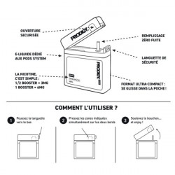 Citron Ice - 0mg - 25ml - Prodigy Pocket by Vape Maker - Mode d'emploie