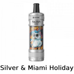 E-Chicha Magnum Nano - Aspire - Silver azerty Miami Holiday