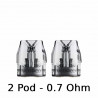 Pack 2 x Cartouches Vmate V3 - 0.7? - 3ml - Voopoo