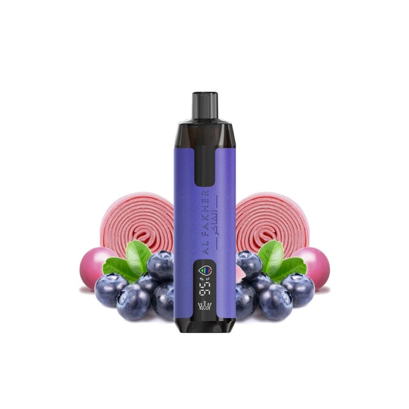 Blueberry Gum - Supermax 6k 20mg - Crown Bar by Al Fakher