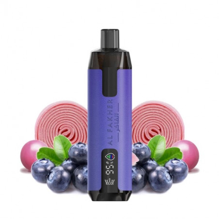 Blueberry Gum - Supermax 6k 20mg - Crown Bar by Al Fakher