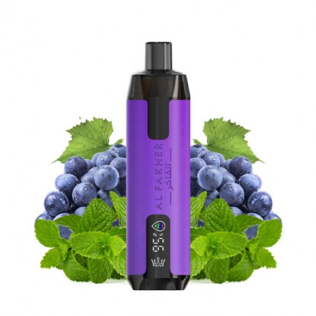 Grape Mint - Supermax 6k 20mg - Crown Bar by Al Fakher