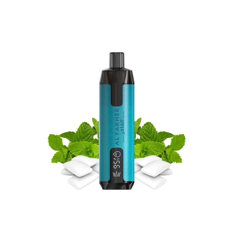 Gum Mint - Supermax 6k 20mg - Crown Bar by Al Fakher