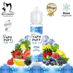 Etna - Vape'N Puff Ice - Bio Concept - ZHC 50ml - Saveurs