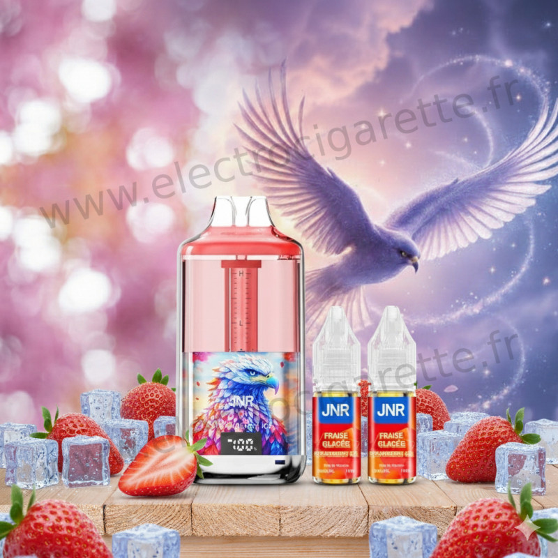 Strawberry Ice - Falcon Gem  - 30K - 950mAh - 18ml / 2% - JNR