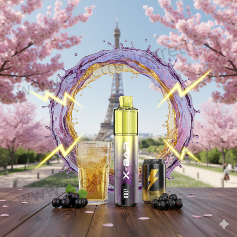 Blackcurrant Energy - Starter Kit X-Line - 15k - 2% - X-Bar