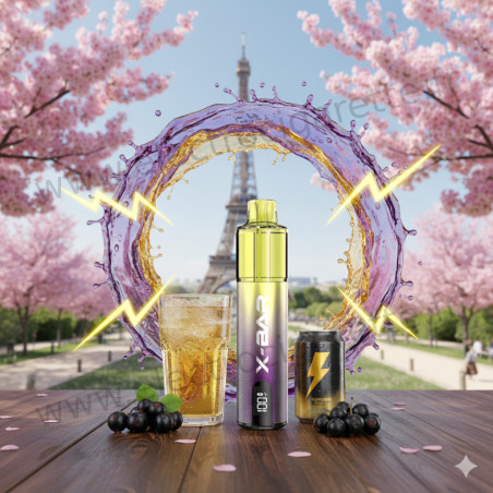 Blackcurrant Energy - Starter Kit X-Line - 15k - 2% - X-Bar