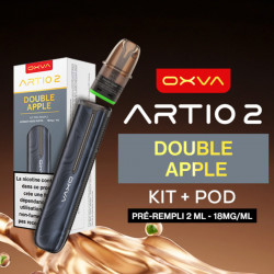 Double Apple Night Blue - Kit Artio 2 avec Pod 2ml 18mg - Oxva