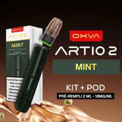 Mint Dark Forest - Kit Artio 2 avec Pod 2ml 18mg - Oxva