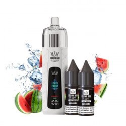 Lush Ice - Kit Refill Pro 1000mAh 2x10ml 6mg - Crown Bar Al Fakher