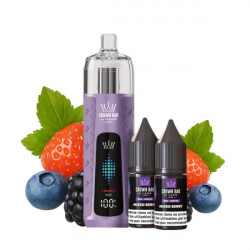 Mixed Berry - Kit Refill Pro 1000mAh 2x10ml 6mg - Crown Bar Al Fakher