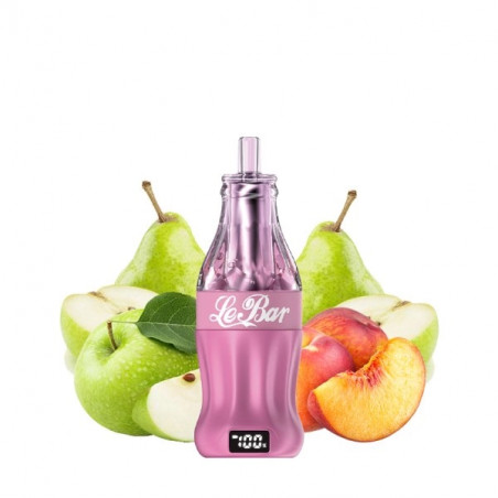 Pomme Pêche Poire - Starter Kit 40K 20ml 20mg - LeBar