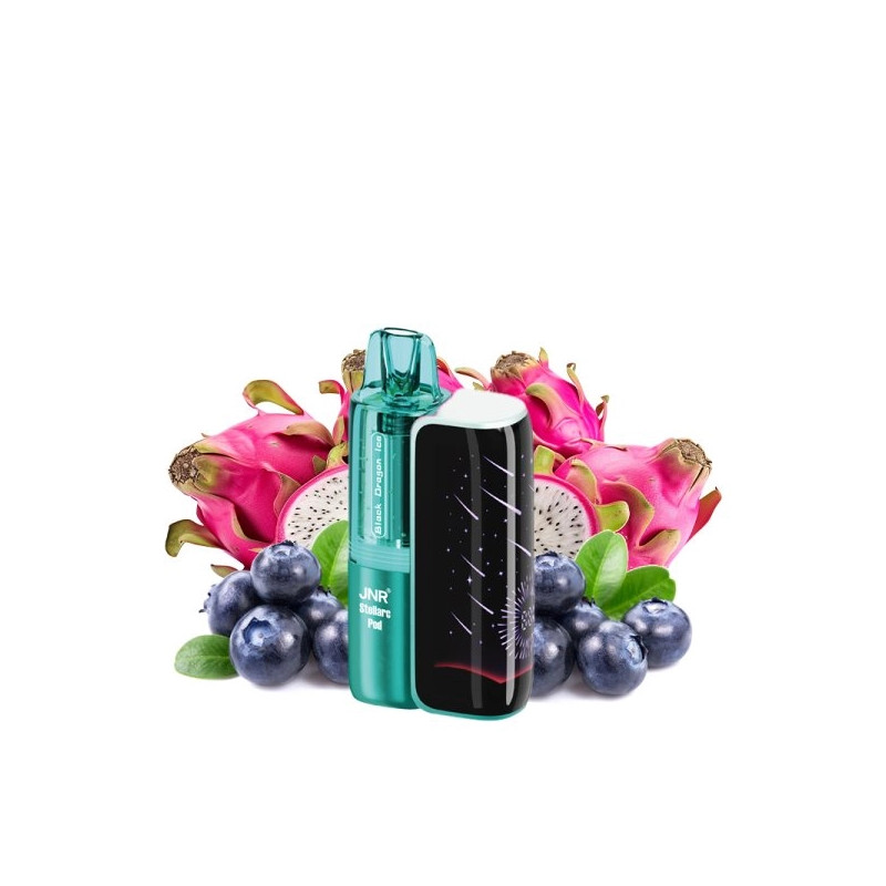 Black Dragon Ice - Stellarc 50k avec 3 E-liquides - 1200mAh 10ml / 20mg - JNR