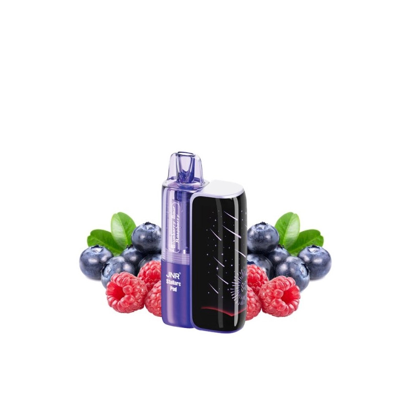 Blueberry Sour Raspberry - Stellarc 50k avec 3 E-liquides - 1200mAh 10ml / 20mg - JNR