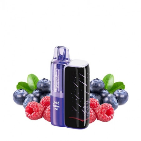 Blueberry Sour Raspberry - Stellarc 50k avec 3 E-liquides - 1200mAh 10ml / 20mg - JNR