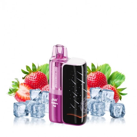 Strawberry Ice - Stellarc 50k avec 3 E-liquides - 1200mAh 10ml / 20mg - JNR