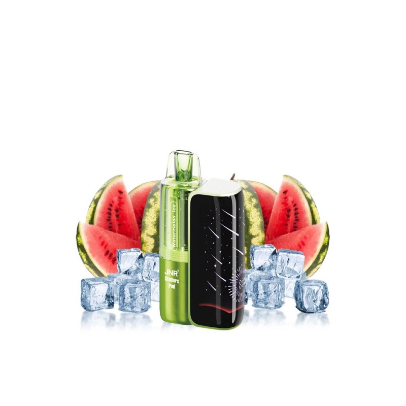 Watermelon Ice - Stellarc 50k avec 3 E-liquides - 1200mAh 10ml / 20mg - JNR