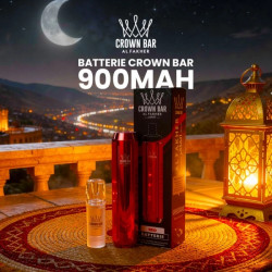 Batterie Crown Bar 900mAh - Al Fakher