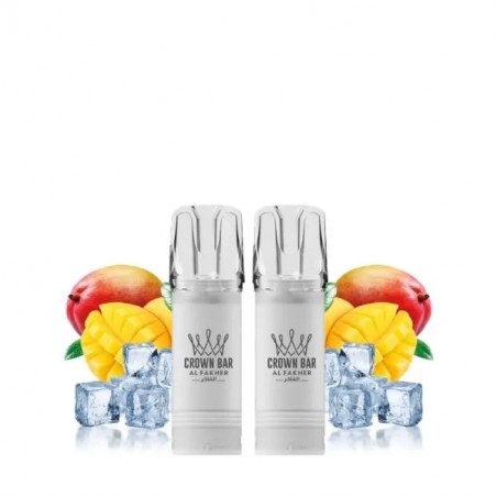 Cool Mango - Cartouches Crown Bar 600 MTL 20mg 2ml - Al Fakher